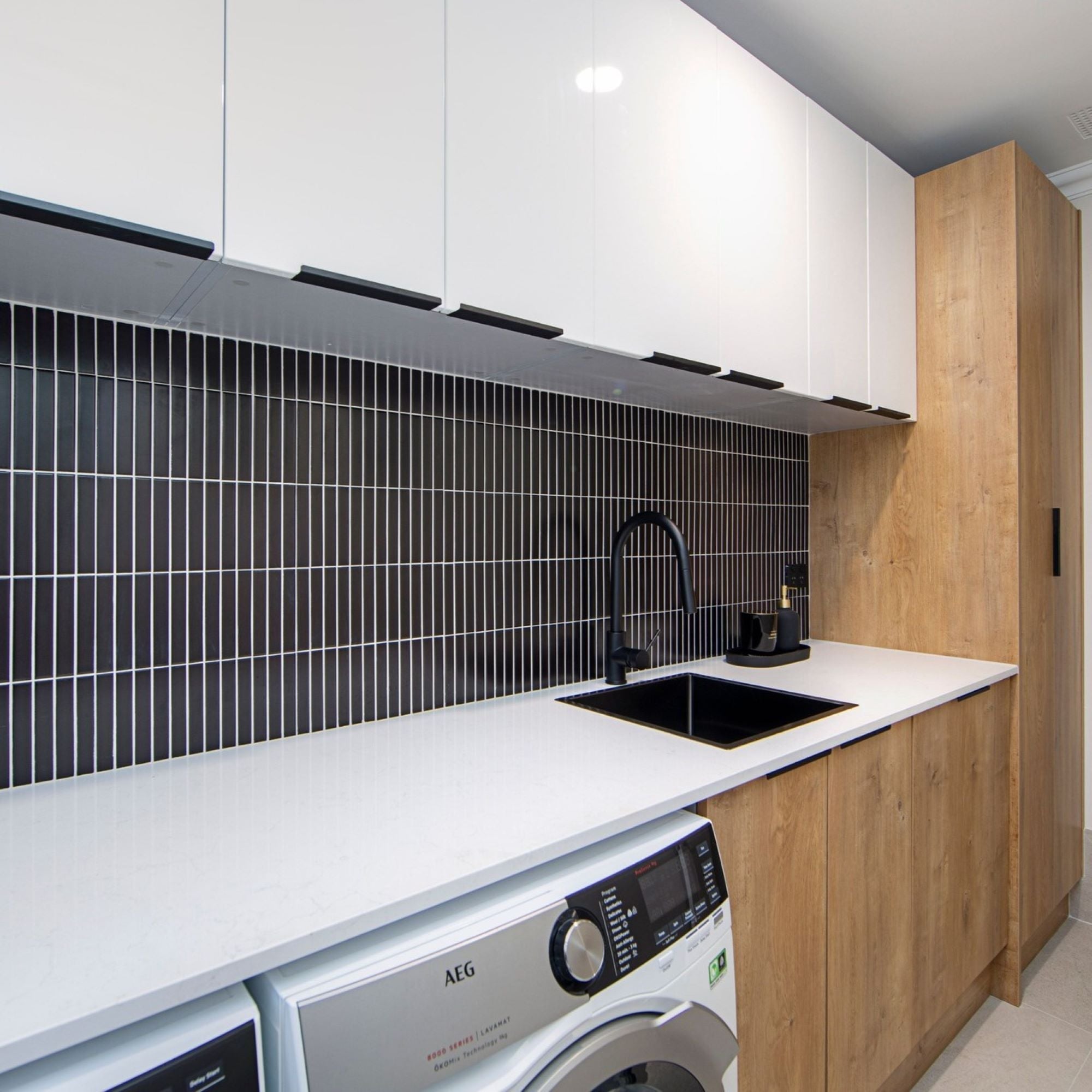 MELA - Laundry Cabinets Modular System Design Service – available at Bathroom City Perth