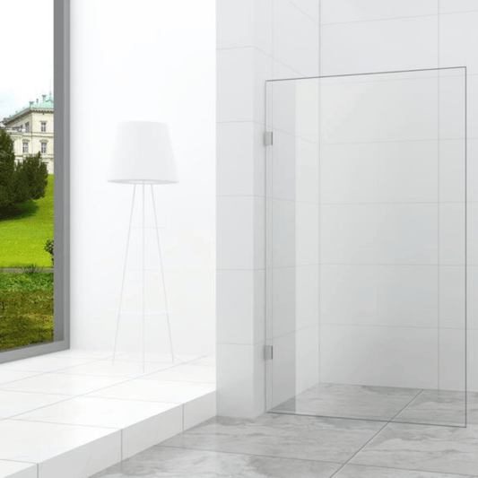 MELA - MORRIS 700mm Frameless Shower PanelShower Screen – available at Bathroom City Perth