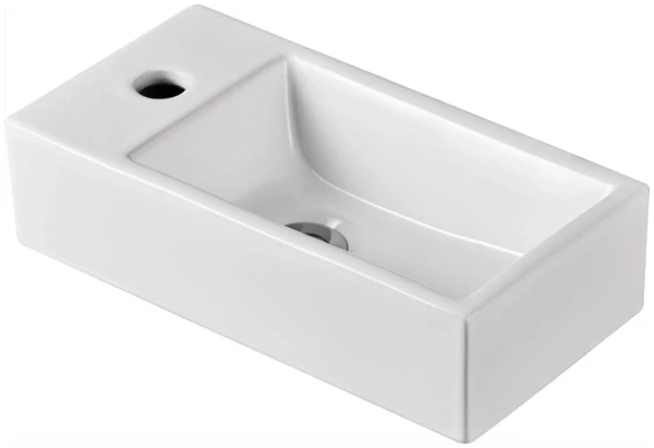 MELA - MOSES Right Wall Mounted BasinBasins – available at Bathroom City Perth