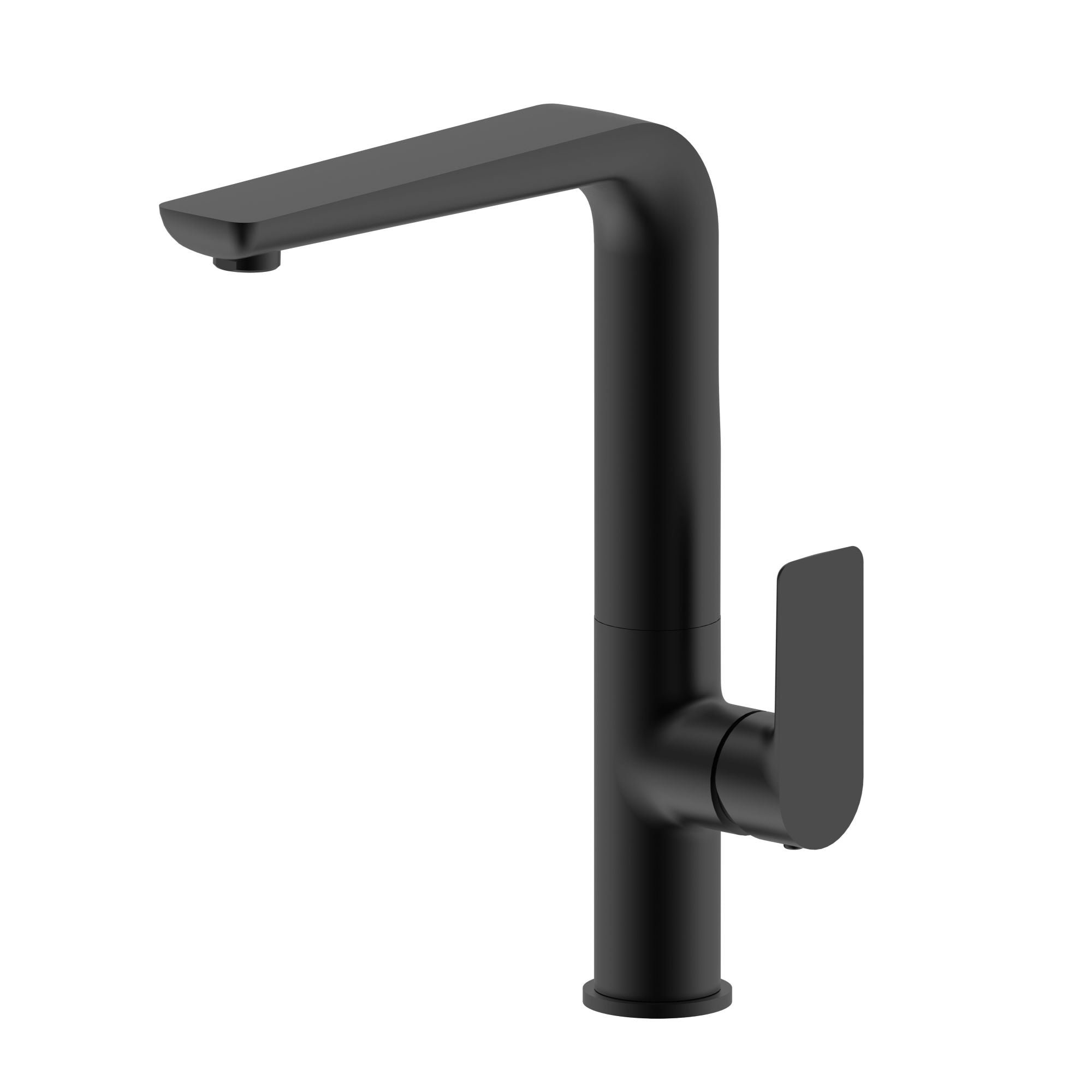 MELA - PALCO Gooseneck Kitchen Mixer BlackTapware – available at Bathroom City Perth