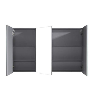 MELA - PORTER 1200 Gloss White Mirror Cabinet - Mirror – available at Bathroom City Perth