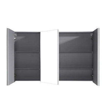 MELA - PORTER 1200 Gloss White Mirror CabinetMirror – available at Bathroom City Perth