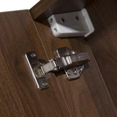 MELA - PORTER 1500 Walnut Mirror Cabinet with Doors - Mirror – available at Bathroom City Perth