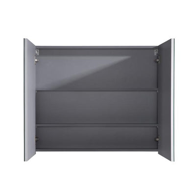 MELA - PORTER 900 Gloss White Mirror Cabinet - Mirror – available at Bathroom City Perth