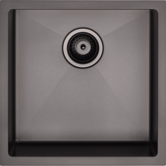 MELA - TRITON 450S Stainless Steel Sink BlackSink – available at Bathroom City Perth