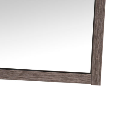 MELA - VINA 1200 Dracula Oak Box Frame Mirror - Mirror – available at Bathroom City Perth