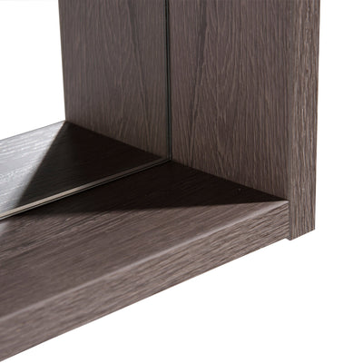 MELA - VINA 900 Dracula Oak Box Frame Mirror - Mirror – available at Bathroom City Perth