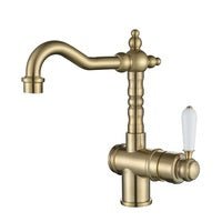 MODERN NATIONAL - BORDEAUX Kitchen Mixer Brushed BronzeTapware – available at Bathroom City Perth