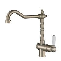 MODERN NATIONAL - BORDEAUX Kitchen Mixer Brushed NickelTapware – available at Bathroom City Perth