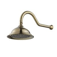 MODERN NATIONAL - BORDEAUX Shower Arm with Shower Head Brushed BronzeTapware – available at Bathroom City Perth