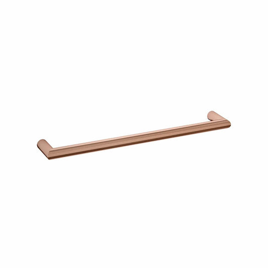 THERMORAIL - DSR6RG Rose Gold Round Single Bar Heated Towel RailHeated Towel Rails – available at Bathroom City Perth