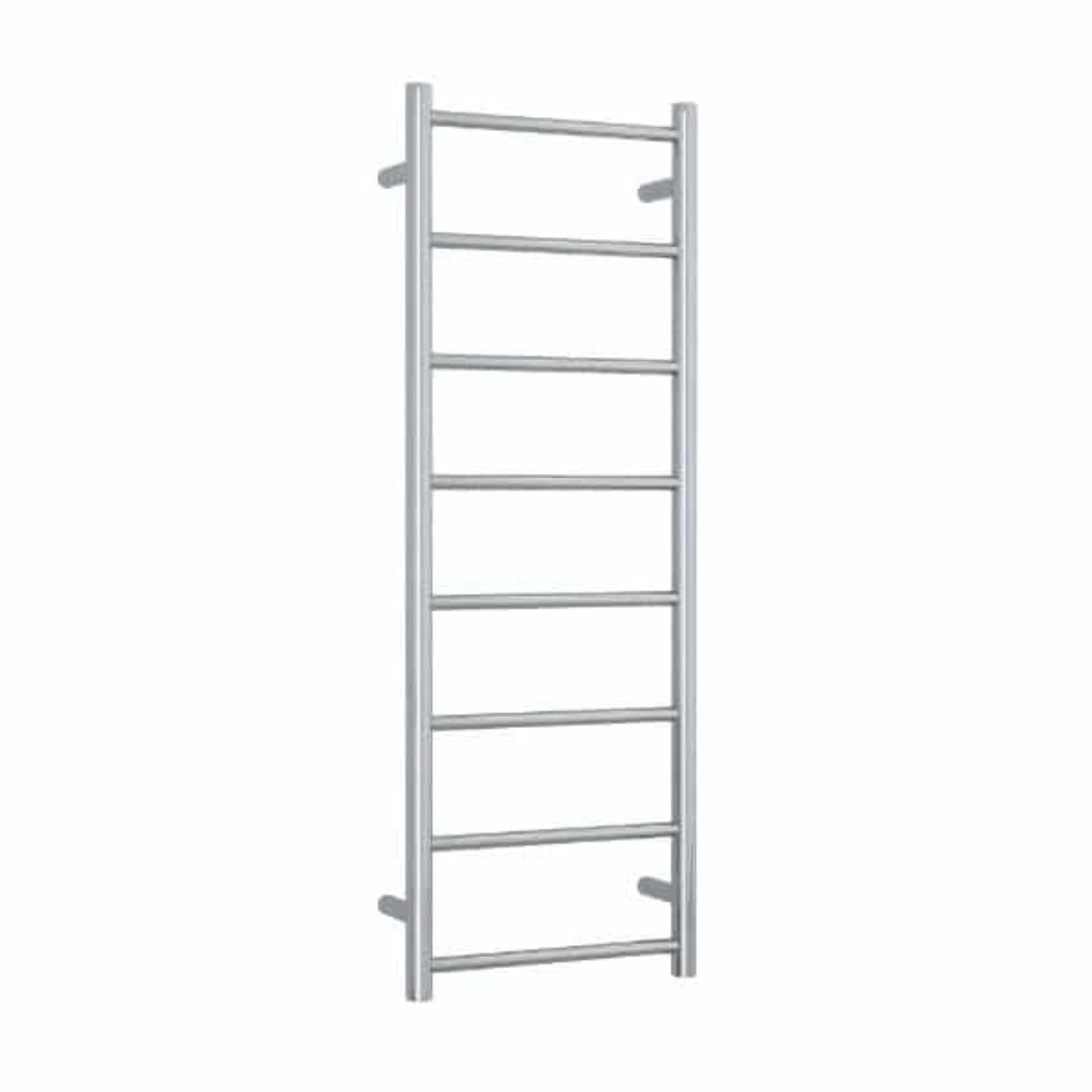 THERMORAIL - SR17M Straight Round Polished Stainless Ladder Heated Towel RailHeated Towel Rails – available at Bathroom City Perth