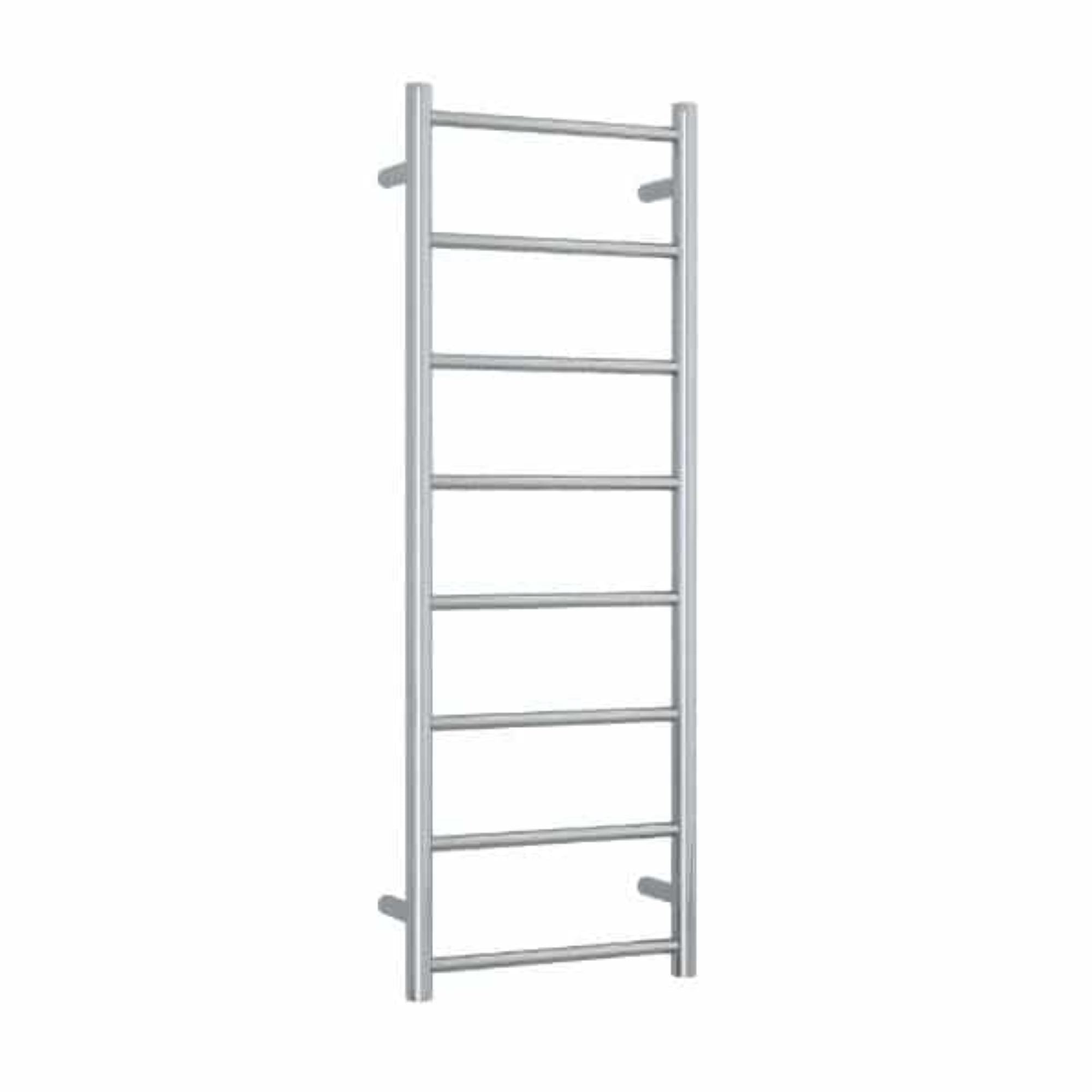 THERMORAIL - SR17M Straight Round Polished Stainless Ladder Heated Towel RailHeated Towel Rails – available at Bathroom City Perth