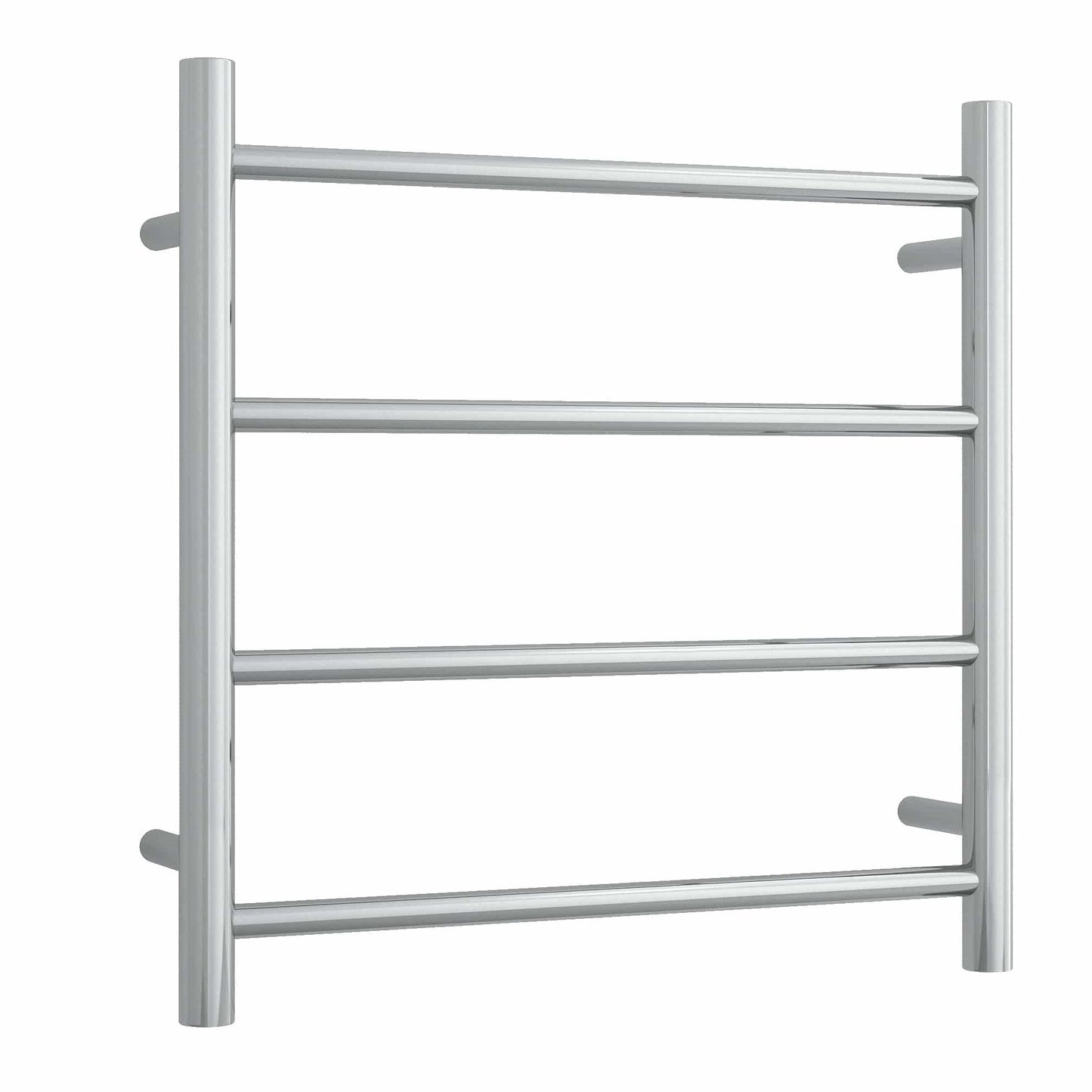 THERMORAIL - SR25M Straight Round Polished Ladder Heated Towel RailHeated Towel Rails – available at Bathroom City Perth