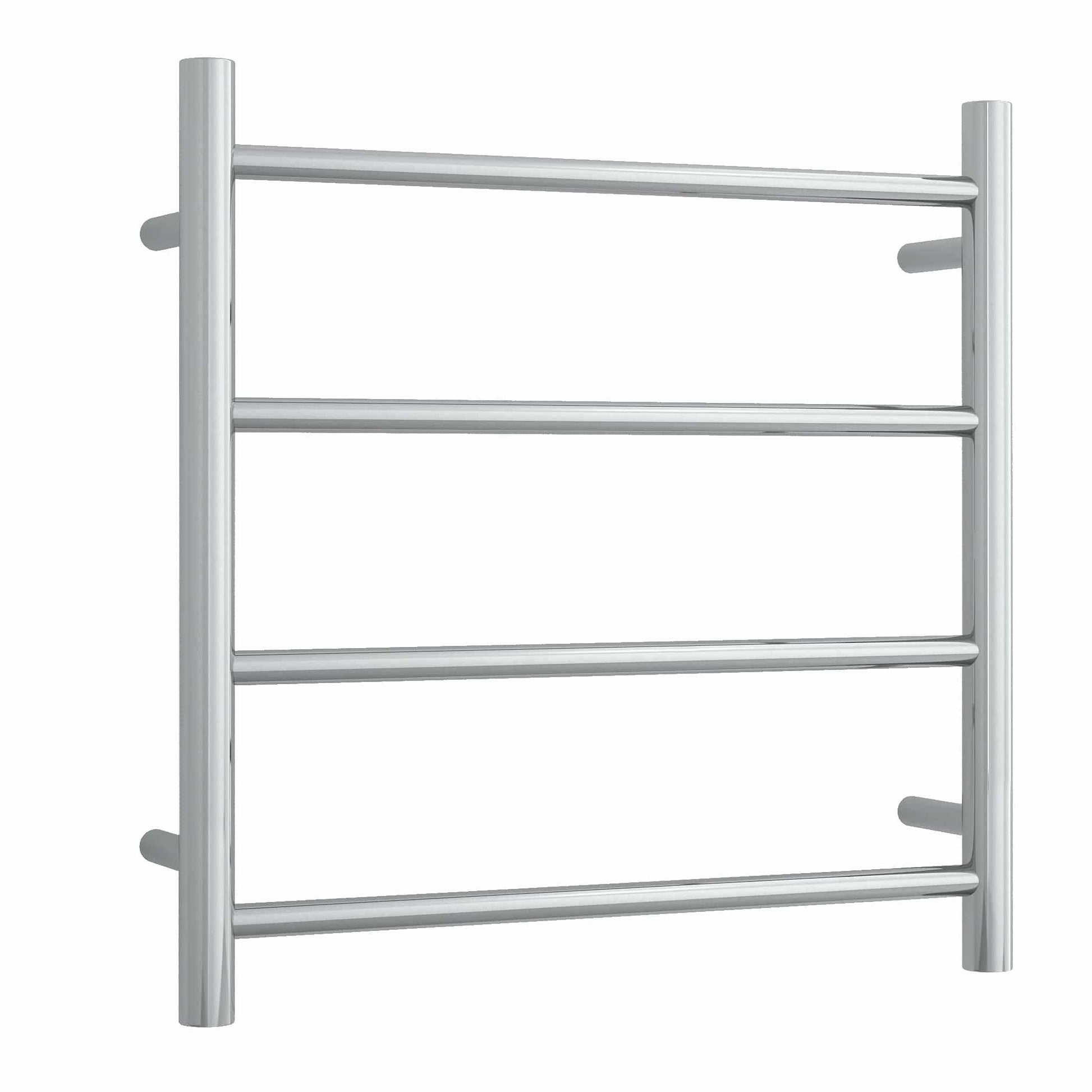 THERMORAIL - SR25M Straight Round Polished Ladder Heated Towel RailHeated Towel Rails – available at Bathroom City Perth