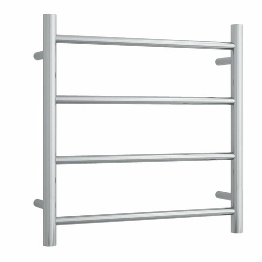 THERMORAIL - SR25M Straight Round Polished Ladder Heated Towel RailHeated Towel Rails – available at Bathroom City Perth