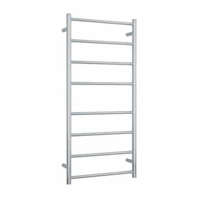 THERMORAIL - SR27M Straight Round Polished Ladder Heated Towel RailHeated Towel Rails – available at Bathroom City Perth