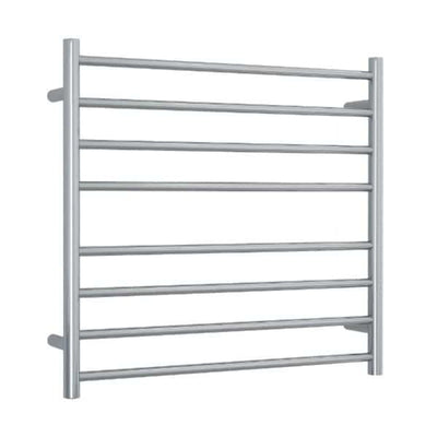 THERMORAIL - SR33M Straight Round Polished Ladder Heated Towel RailHeated Towel Rails – available at Bathroom City Perth