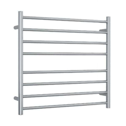 THERMORAIL - SR33M Straight Round Polished Ladder Heated Towel RailHeated Towel Rails – available at Bathroom City Perth