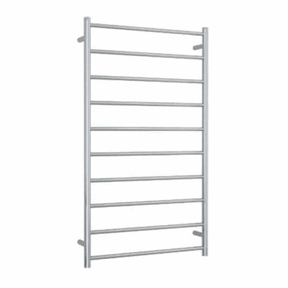 THERMORAIL - SR69M Straight Round Polished Ladder Heated Towel RailHeated Towel Rails – available at Bathroom City Perth