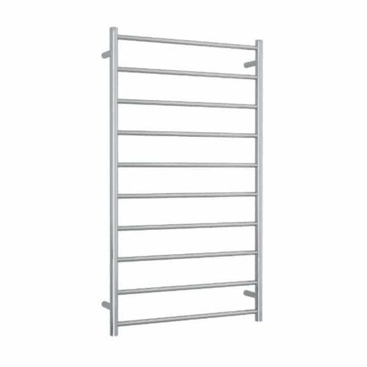 THERMORAIL - SR69M Straight Round Polished Ladder Heated Towel RailHeated Towel Rails – available at Bathroom City Perth