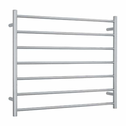 THERMORAIL - SR93M Straight Round Polished Ladder Heated Towel RailHeated Towel Rails – available at Bathroom City Perth