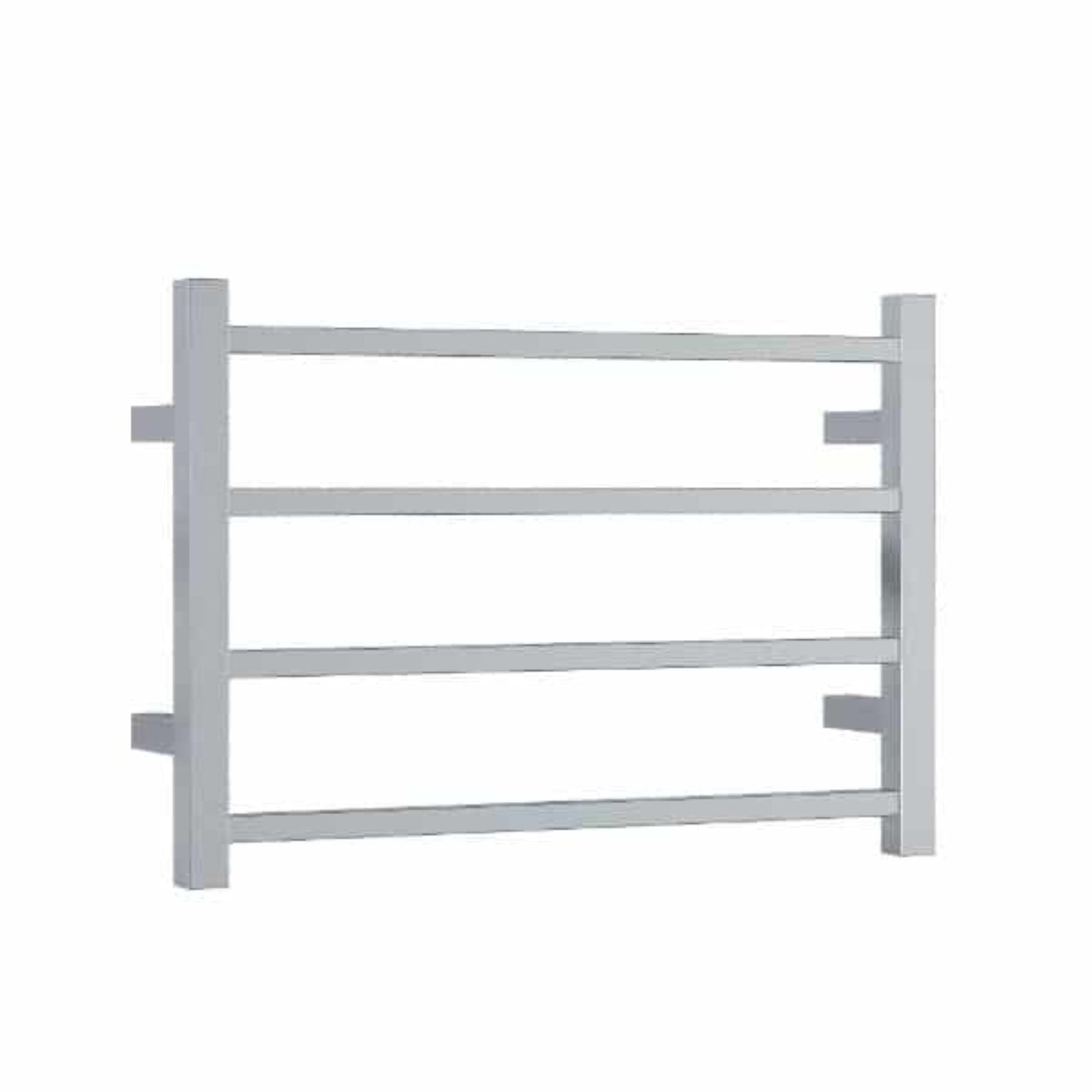 THERMORAIL - SS40M Straight Square Polished Ladder Heated Towel RailHeated Towel Rails – available at Bathroom City Perth