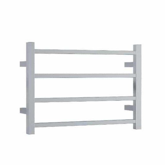 THERMORAIL - SS40M Straight Square Polished Ladder Heated Towel RailHeated Towel Rails – available at Bathroom City Perth
