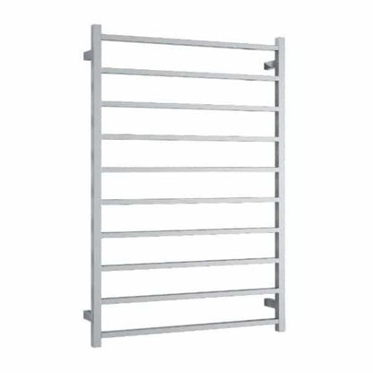 THERMORAIL - SS88M Straight Square Polished Ladder Heated Towel RailHeated Towel Rails – available at Bathroom City Perth